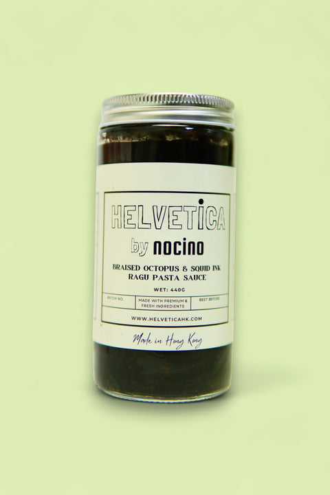 Braised Octopus & Squid Ink Ragú Pasta Sauce 440g