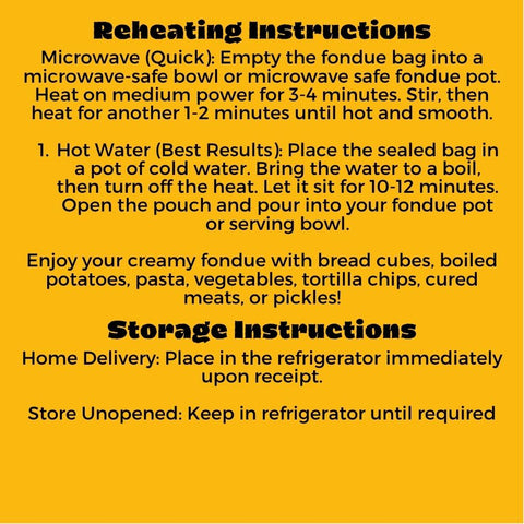 Squid Ink & Smoked Scamorza Cheese Fondue (220g)