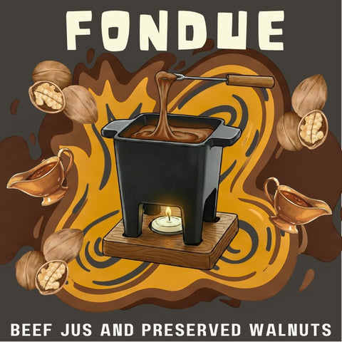 Beef Jus & Preserved Walnuts Cheese Fondue (220g)