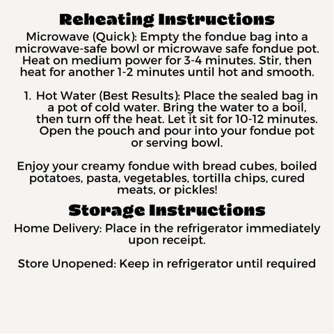 Beef Jus & Preserved Walnuts Cheese Fondue (220g)