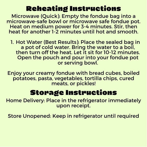 Pickled Jalapeño, Basil & Almond Cheese Fondue (220g)