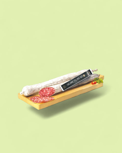 Salami Felino IGP with Fennel, Unwashed  200g